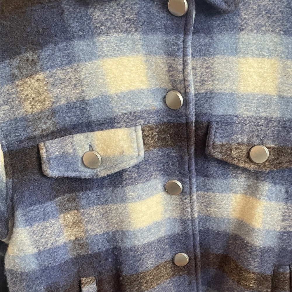 Zara Oversized Plaid Overshirt - Picture 3 of 6